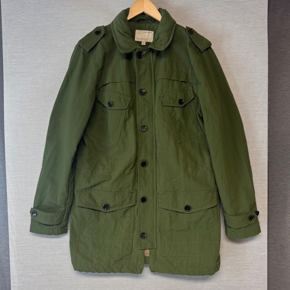 Banana Republic Other - Banana Republic Heritage Stadium Jacket Mens Medium Green Military Field 932524